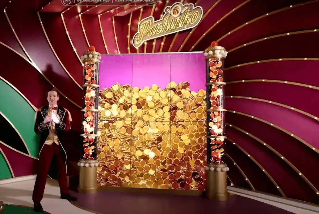 Crazy time game pachinko