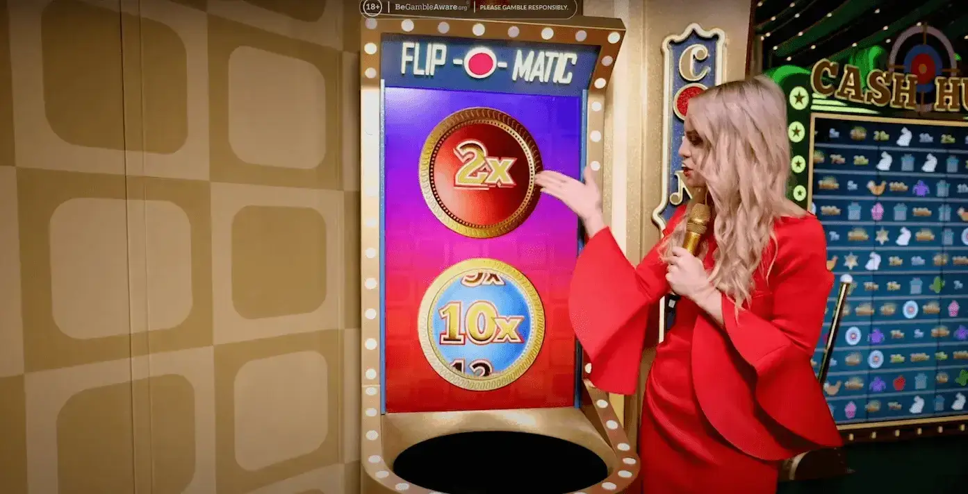 Coin Flip game - Crazy Time